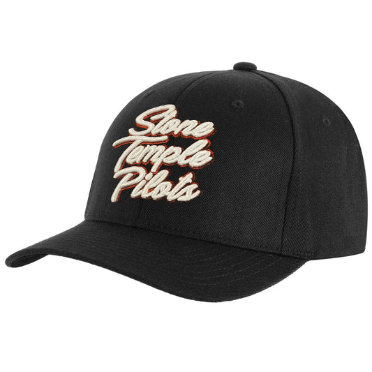 Stone Temple Pilots Scroll Logo Baseball Cap Front