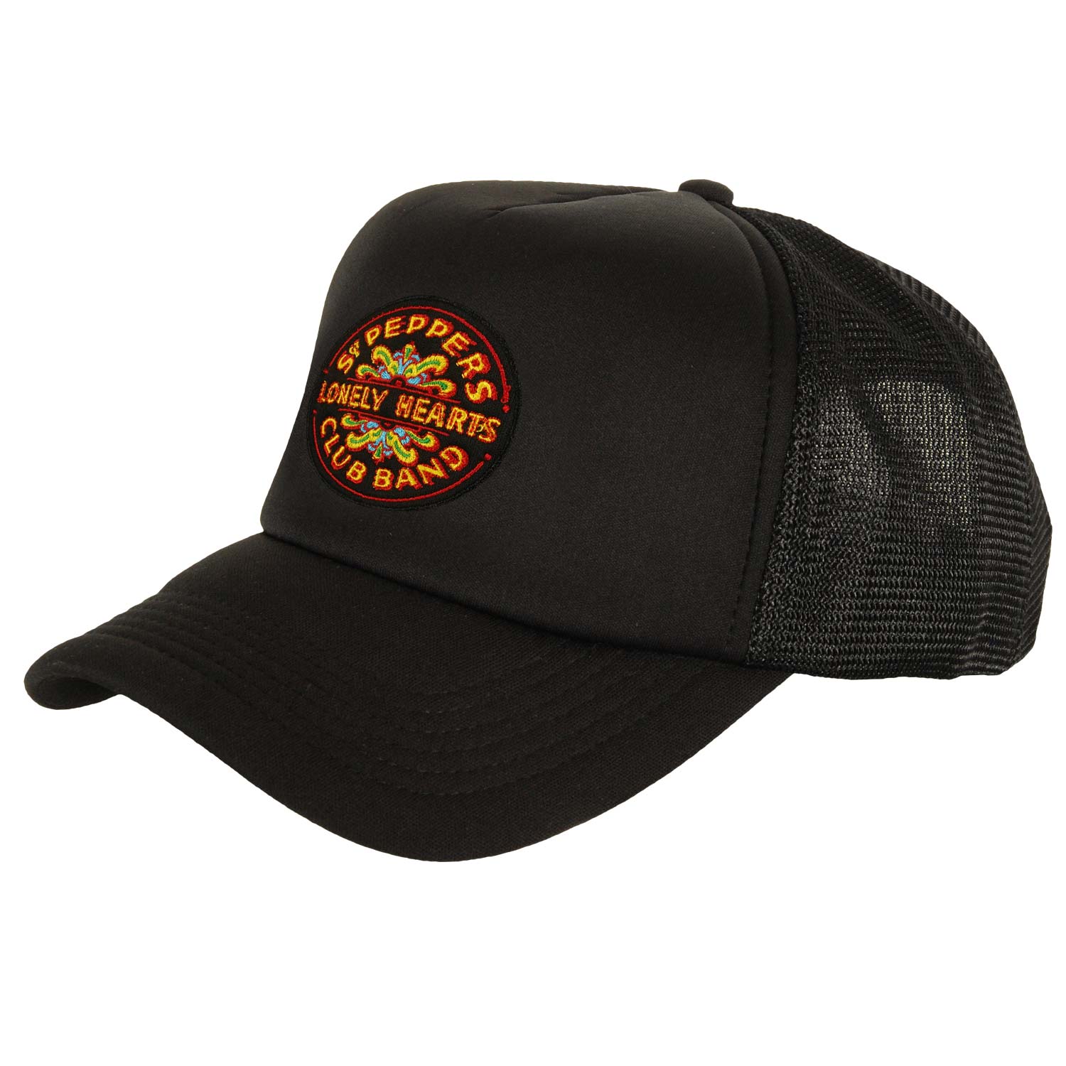 Beatles Sgt Pepper Drum (Mesh Back) Trucker Cap Front