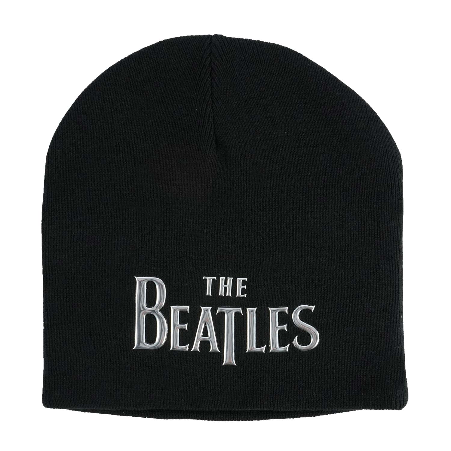 Beatles Drop T Logo (Sonic Silver) Beanie Front