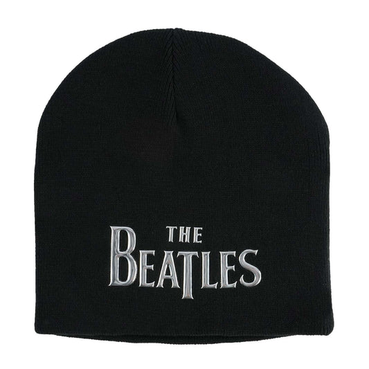 Beatles Drop T Logo (Sonic Silver) Beanie Front