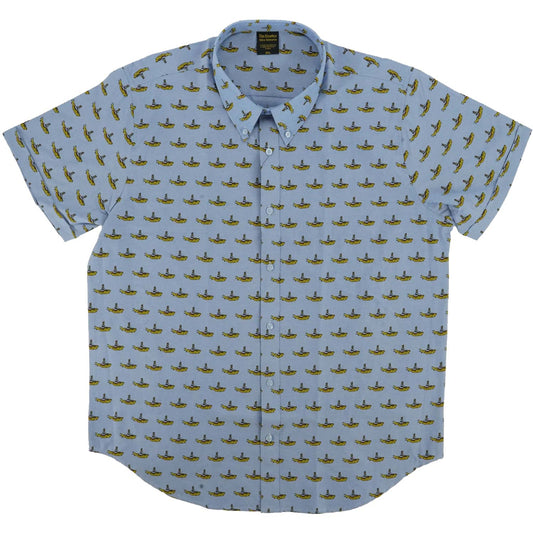 Beatles Yellow Submarine Dress Shirt Front