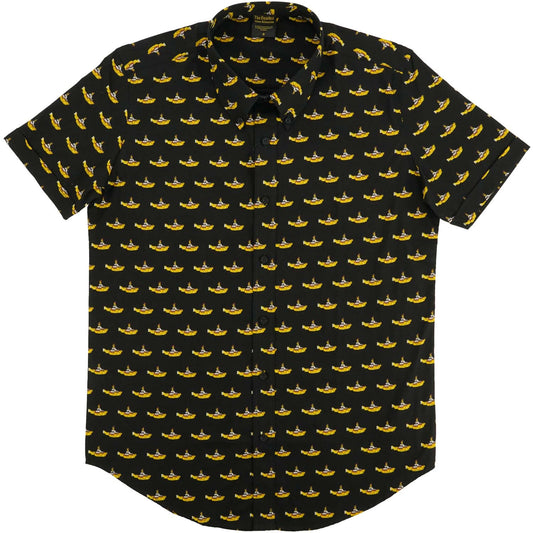 Beatles Yellow Submarine Dress Shirt Front