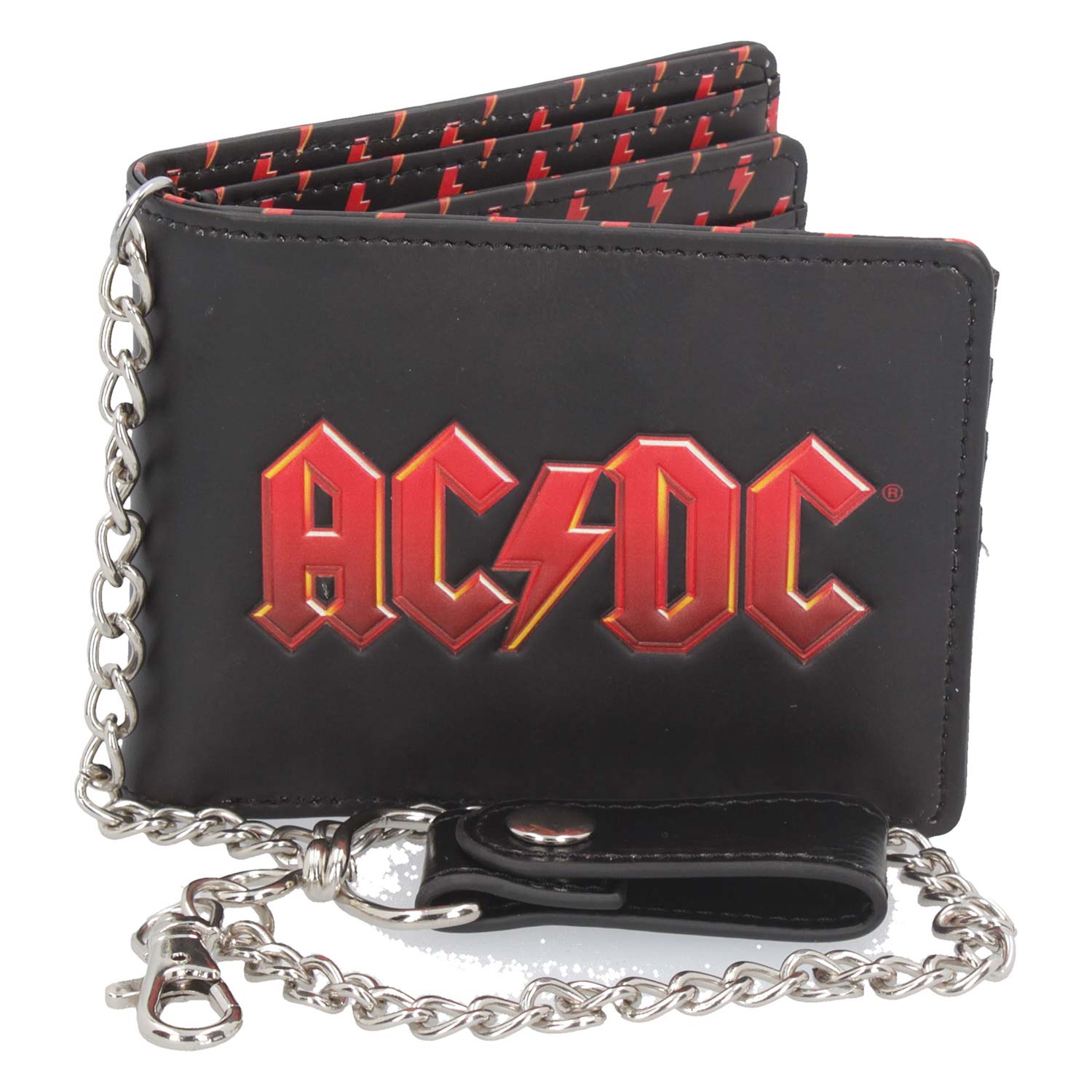 AC/DC Wallet 11cm Tri-Fold Wallet Front