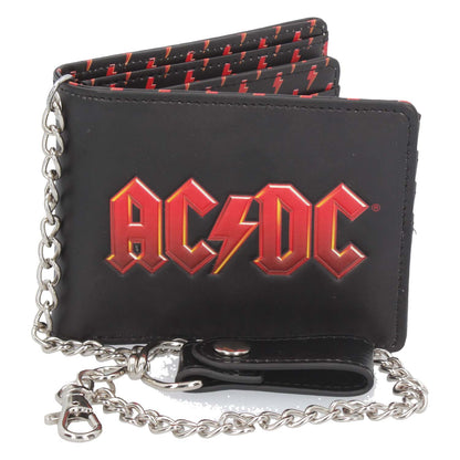 AC/DC Wallet 11cm Tri-Fold Wallet Front