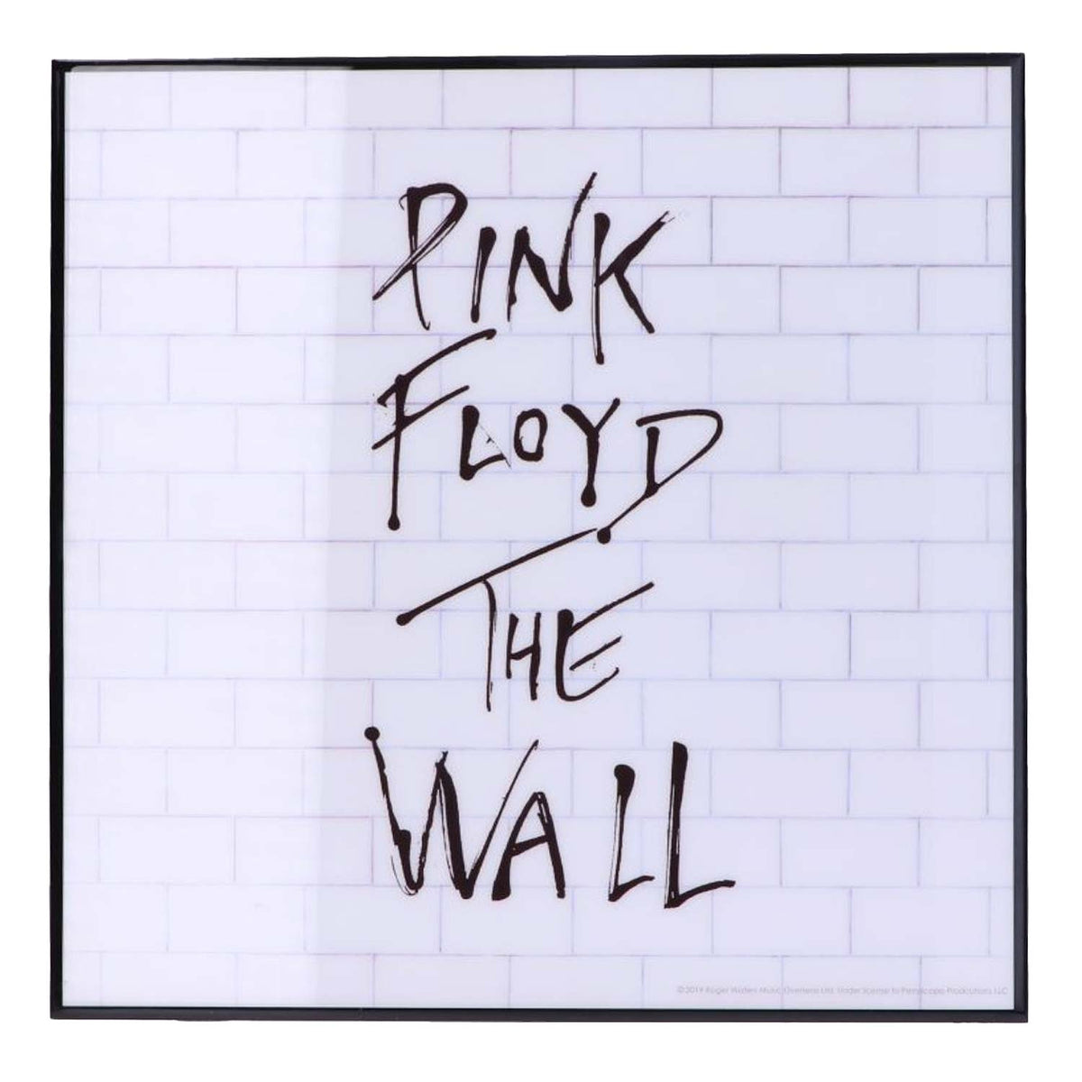 Pink Floyd The Wall Crystal Clear Picture 32cm Framed Wall Art Front