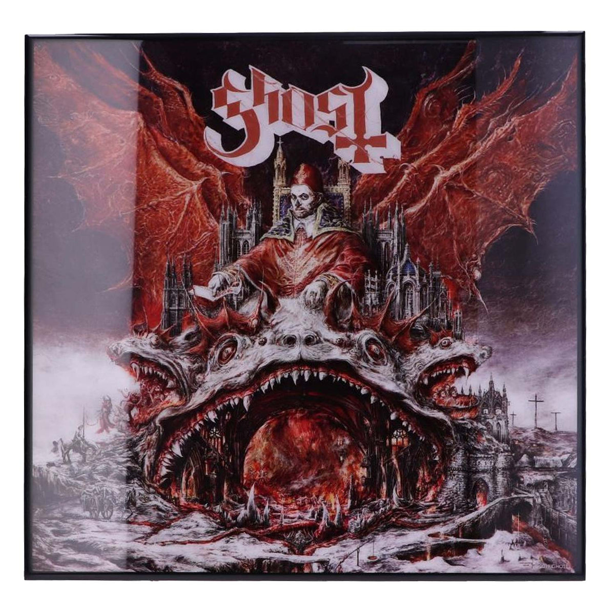 Ghost Prequelle Crystal Clear Picture 32cm Framed Wall Art Front