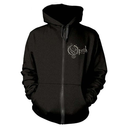 Opeth Chrysalis Zippered Hooded Sweatshirt Front
