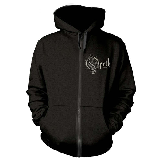 Opeth Chrysalis Zippered Hooded Sweatshirt Front