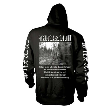 Burzum Filosofem 2 Hooded Sweatshirt Back