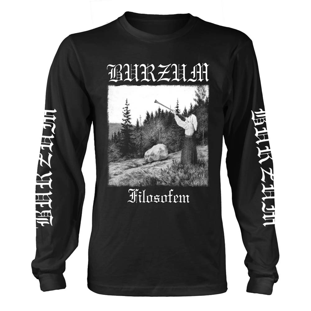 Burzum Filosofem 2018 Long Sleeve Front