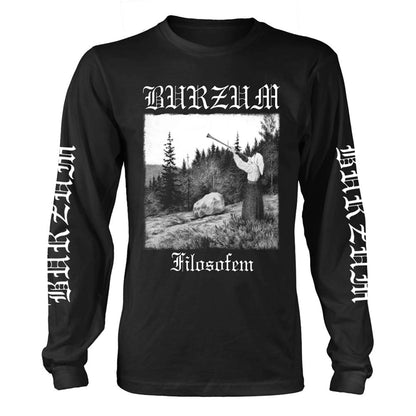 Burzum Filosofem 2018 Long Sleeve Front