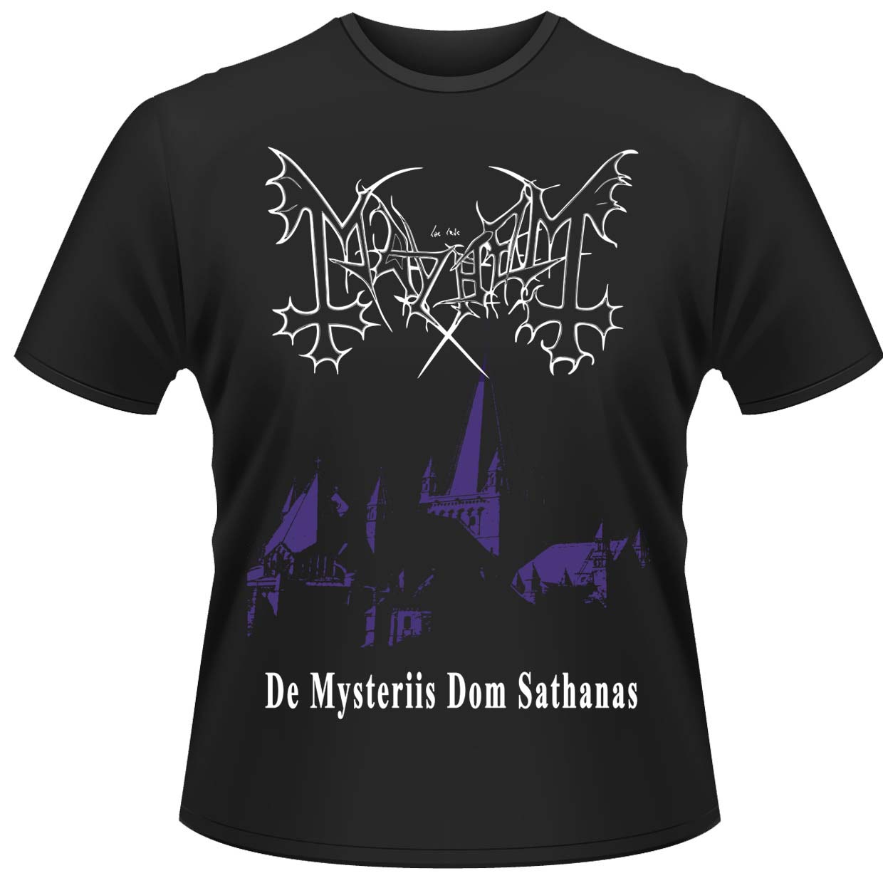Mayhem De Mysteriis Dom Sathanas T-shirt Front