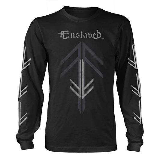 Enslaved Rune Cross Long Sleeve Front