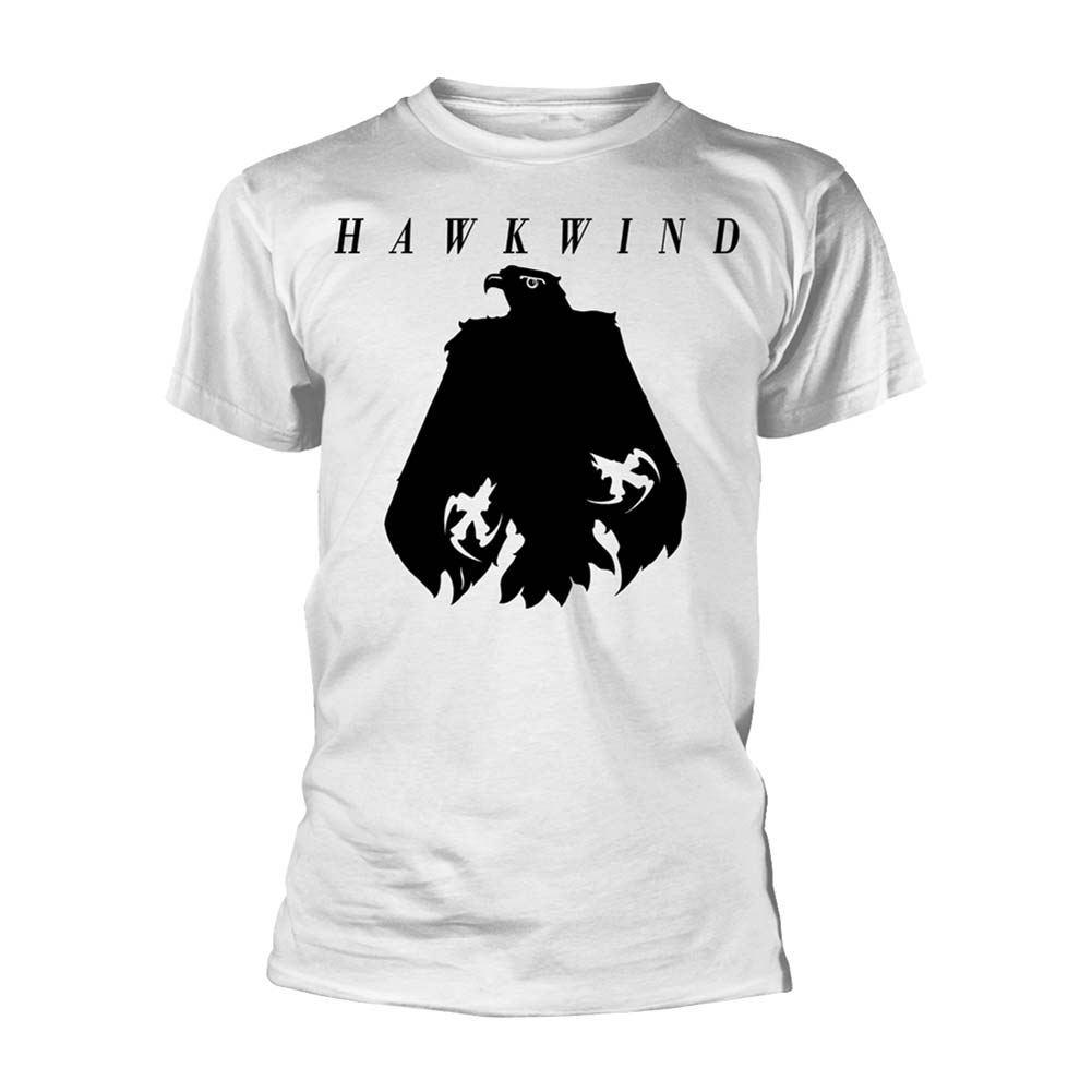 Hawkwind Eagle (white) T-shirt Front