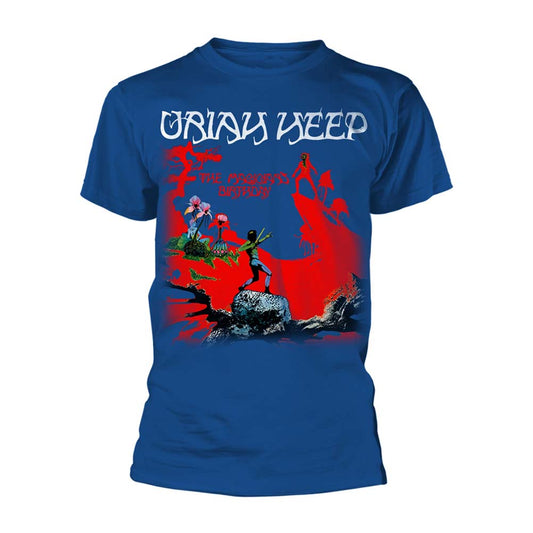 Uriah Heep The Magicians Birthday (blue) T-shirt Front
