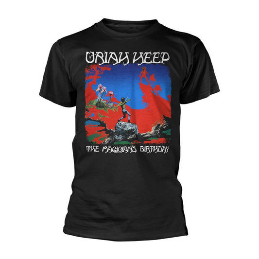 Uriah Heep The Magicians Birthday (black) T-shirt Front