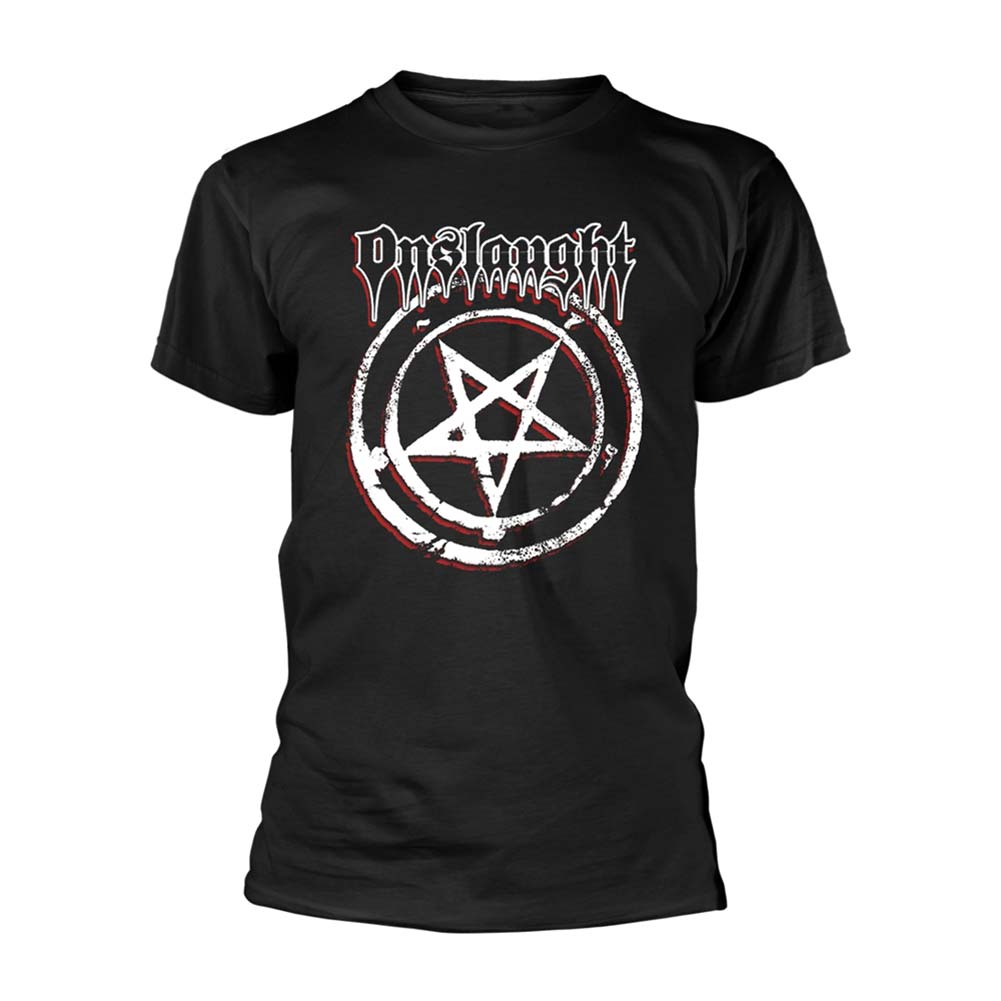 Onslaught Pentagram T-shirt Front