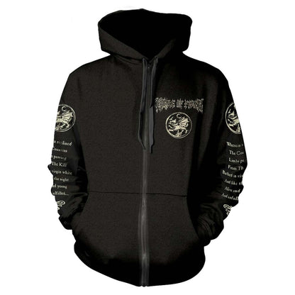 Cradle Of Filth Cruelty And The Beast Zippered Hooded Sweatshirt Front