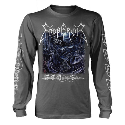 Emperor In The Nightside Eclipse (charcoal) Long Sleeve Front