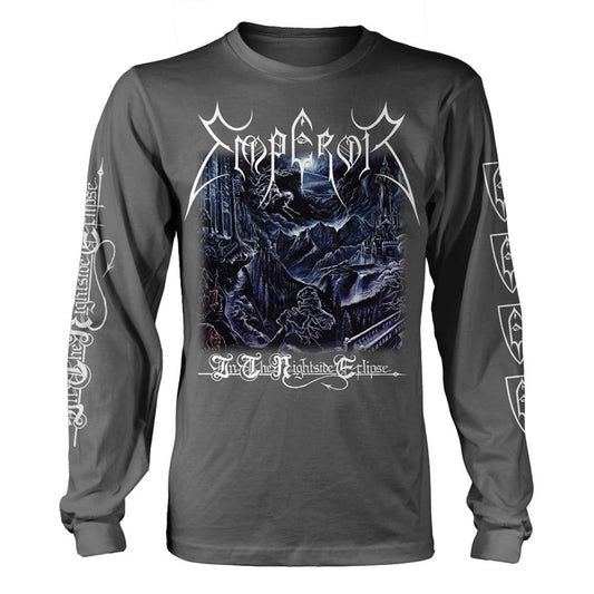 Emperor In The Nightside Eclipse (charcoal) Long Sleeve Front