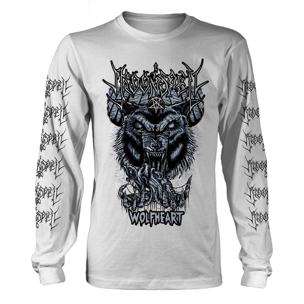 Moonspell Wolfheart (white) Long Sleeve Front