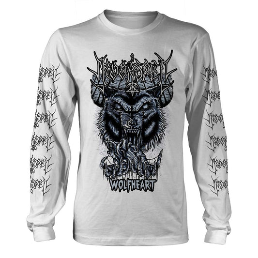 Moonspell Wolfheart (white) Long Sleeve Front