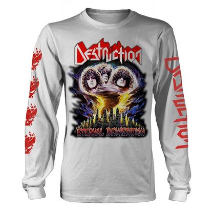 Destruction Eternal Devastation (white) Long Sleeve Front