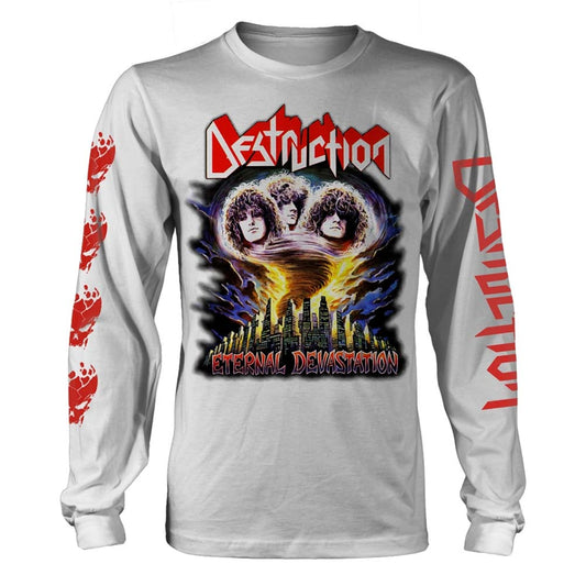 Destruction Eternal Devastation (white) Long Sleeve Front