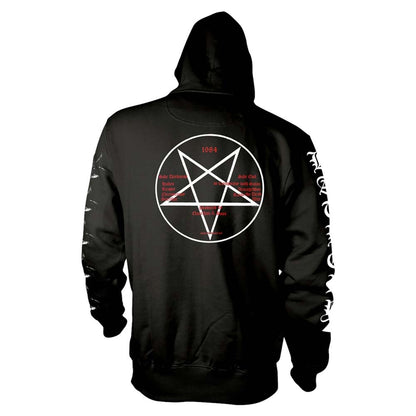 Bathory Goat Hooded Sweatshirt Back