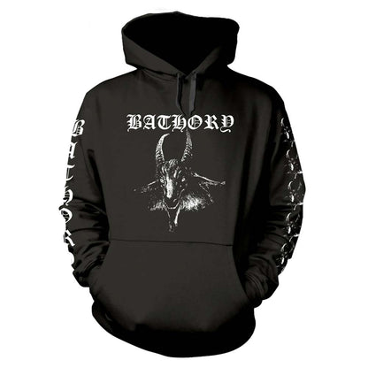 Bathory Goat Hooded Sweatshirt Front
