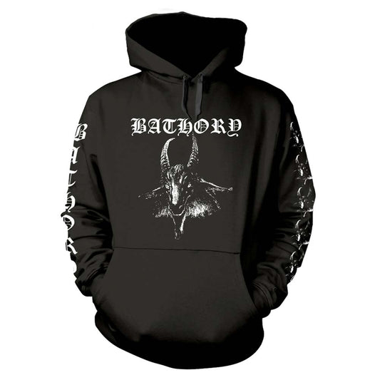 Bathory Goat Hooded Sweatshirt Front