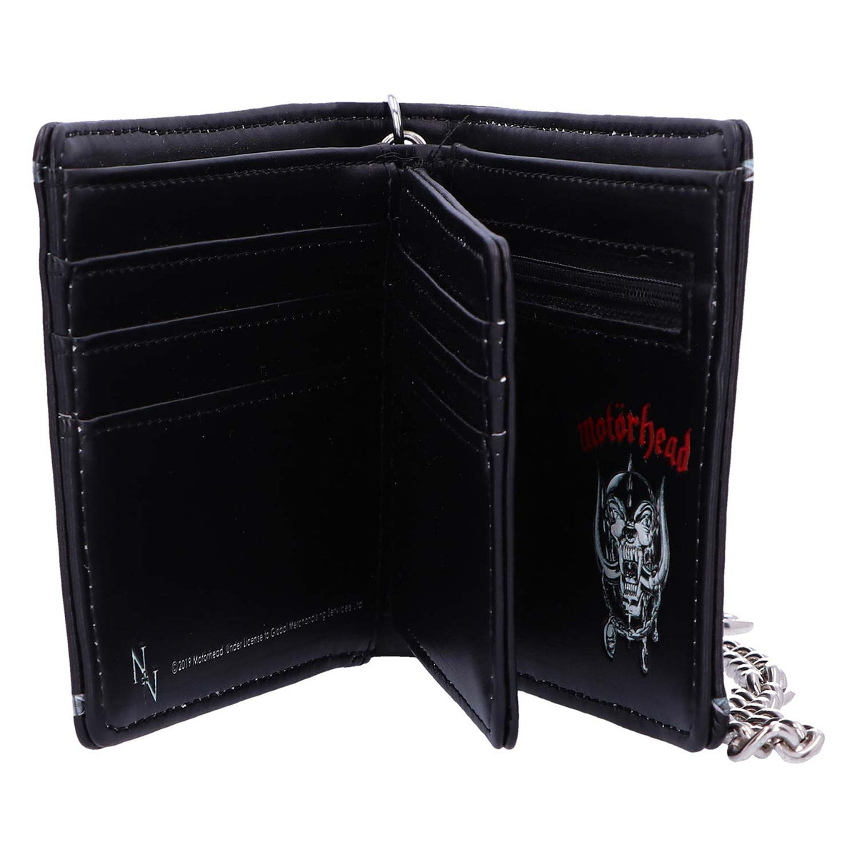 Motorhead Wallet Tri-Fold Wallet Back