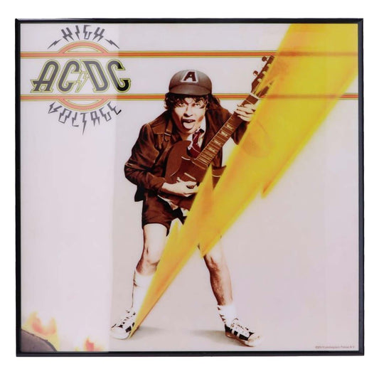 AC/DC High Voltage Crystal Clear Picture 32cm Framed Wall Art Front