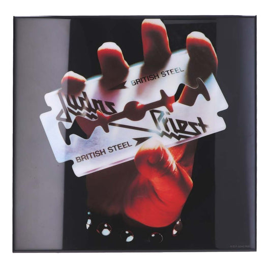 Judas Priest British Steel Framed Wall Art Front