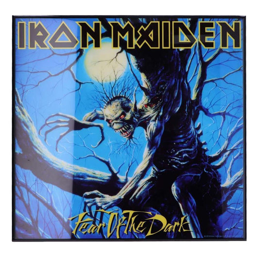 Iron Maiden Fear of the Dark Crystal Clear 32cm Framed Wall Art Front