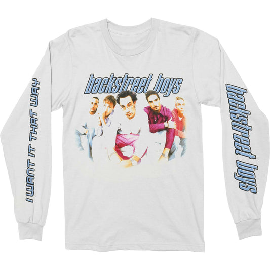 Backstreet Boys I Want It That Way Long Sleeve Front
