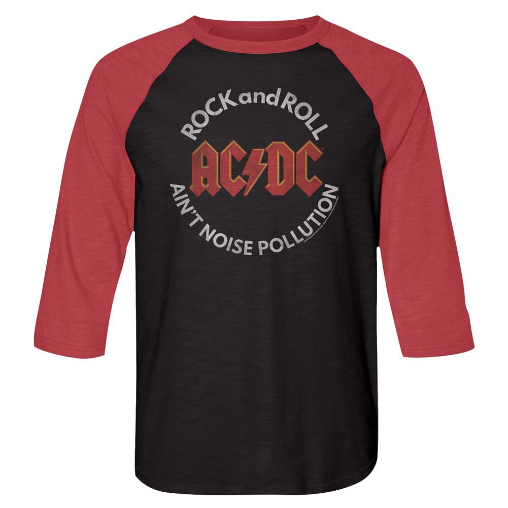 AC/DC Noise Pollution Baseball Jersey Front