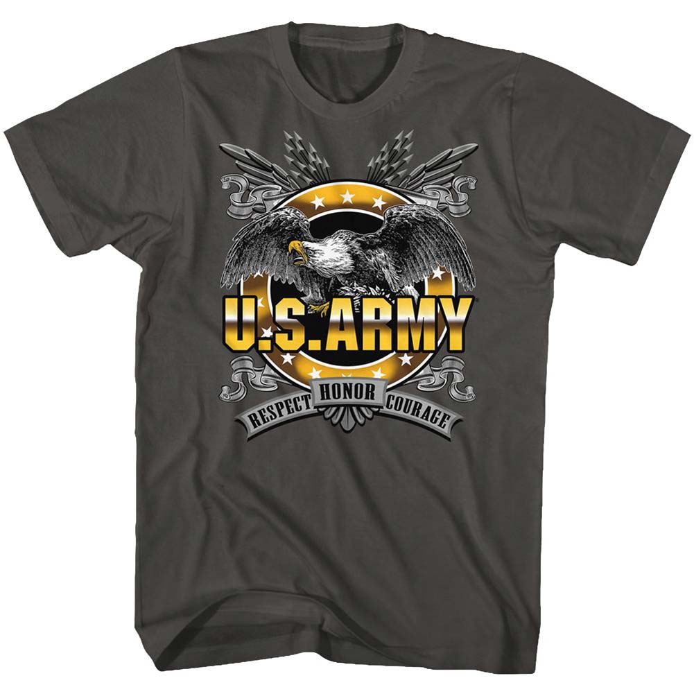 Army Honor Respect Courage T-shirt Front