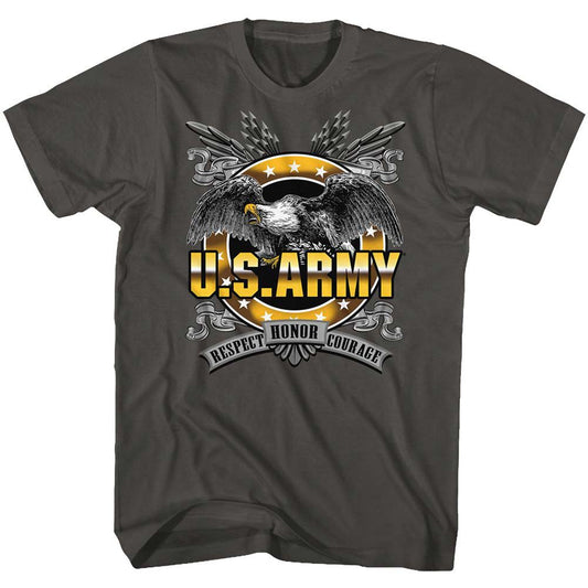 Army Honor Respect Courage T-shirt Front