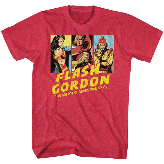 Flash Gordon Group Shot T-shirt Front