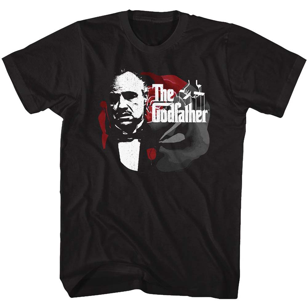 Godfather Rose & Logo T-shirt Front