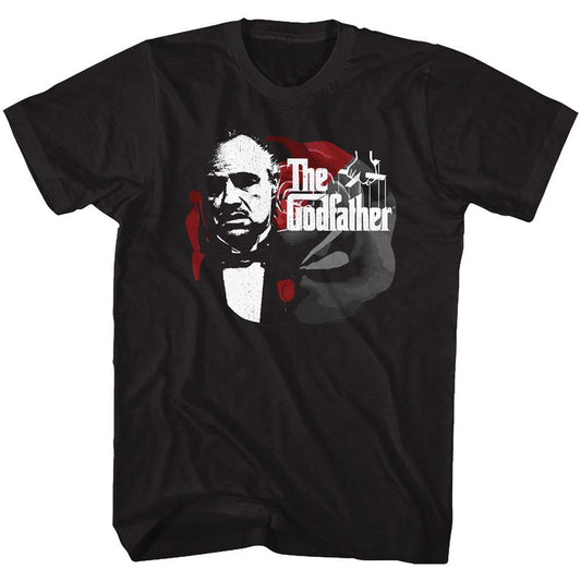 Godfather Rose & Logo T-shirt Front