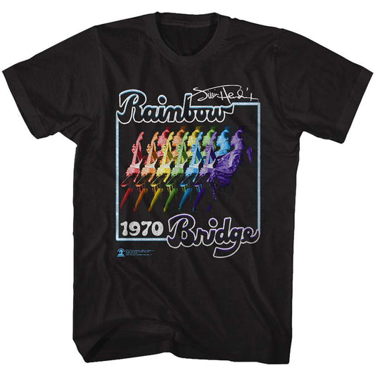 Jimi Hendrix Rainbow Bridge T-shirt Front