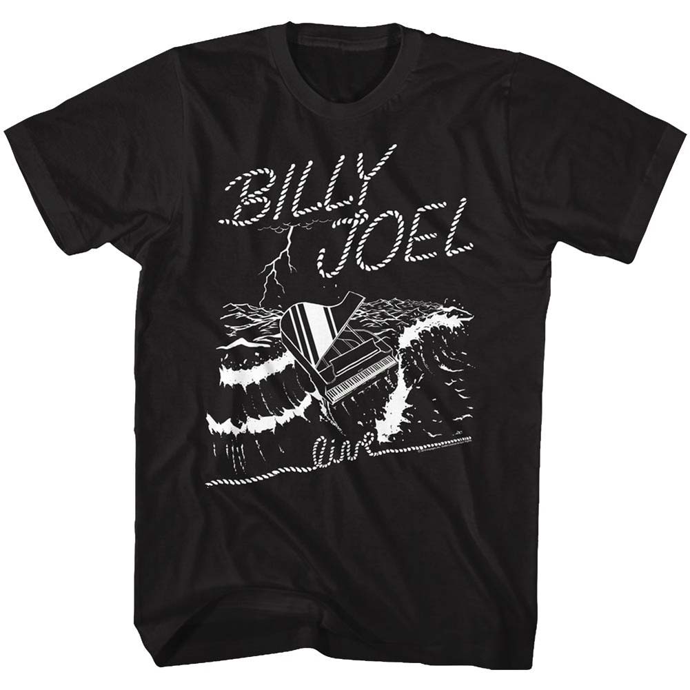 Billy Joel Sea Piano T-shirt Front