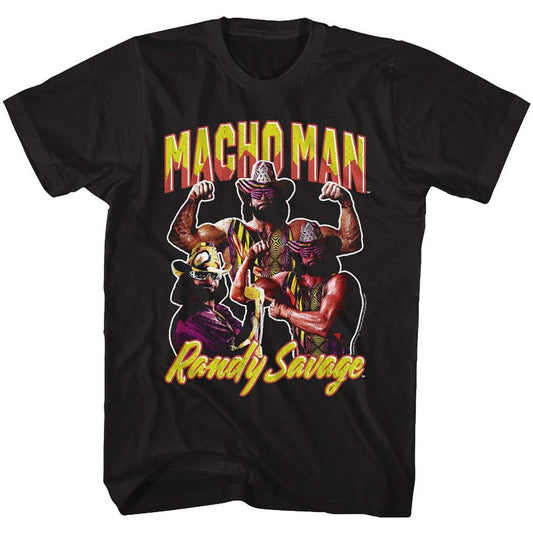 Macho Man Macho Men T-shirt Front