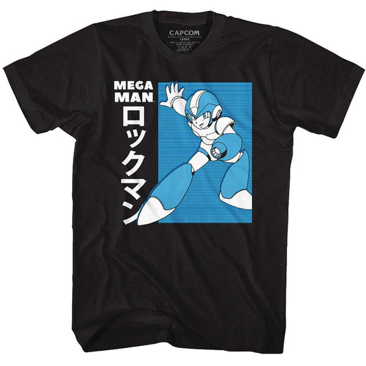 Mega Man Jpn T-shirt Front