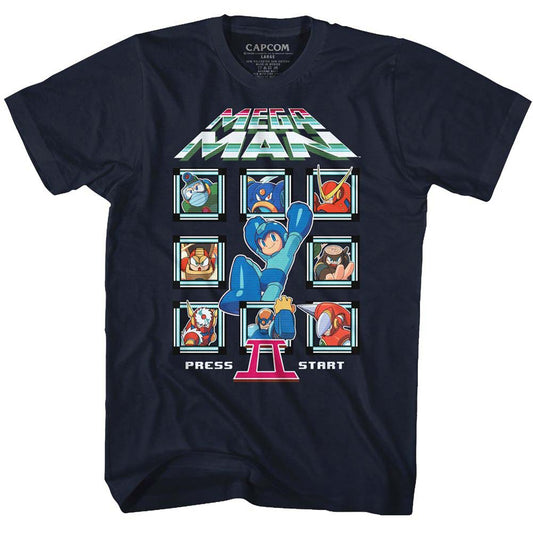 Mega Man Mm2 Crew T-shirt Front