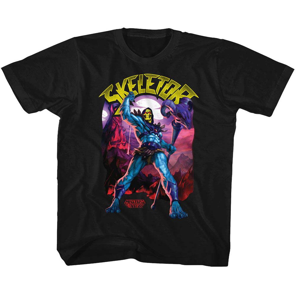 Masters Of The Universe Skeletor Kids Childrens T-shirt Front