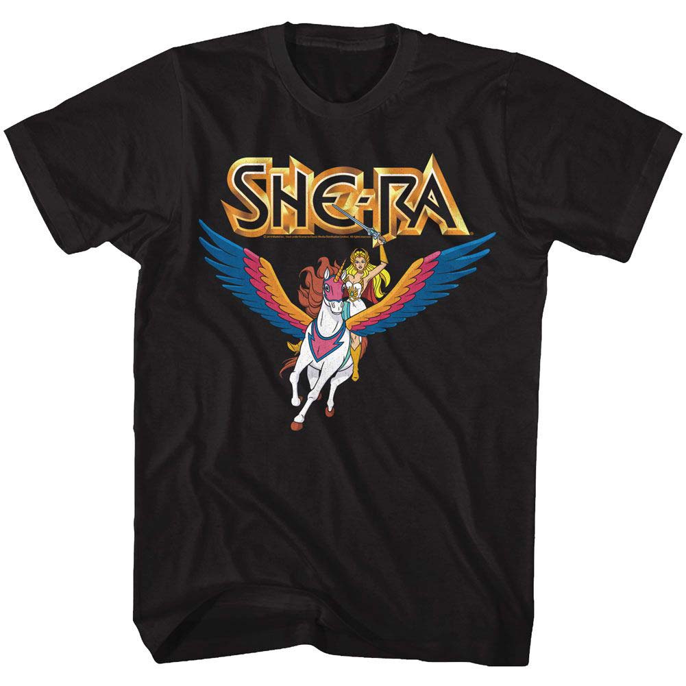 Masters Of The Universe Shera & Swiftwind T-shirt Front