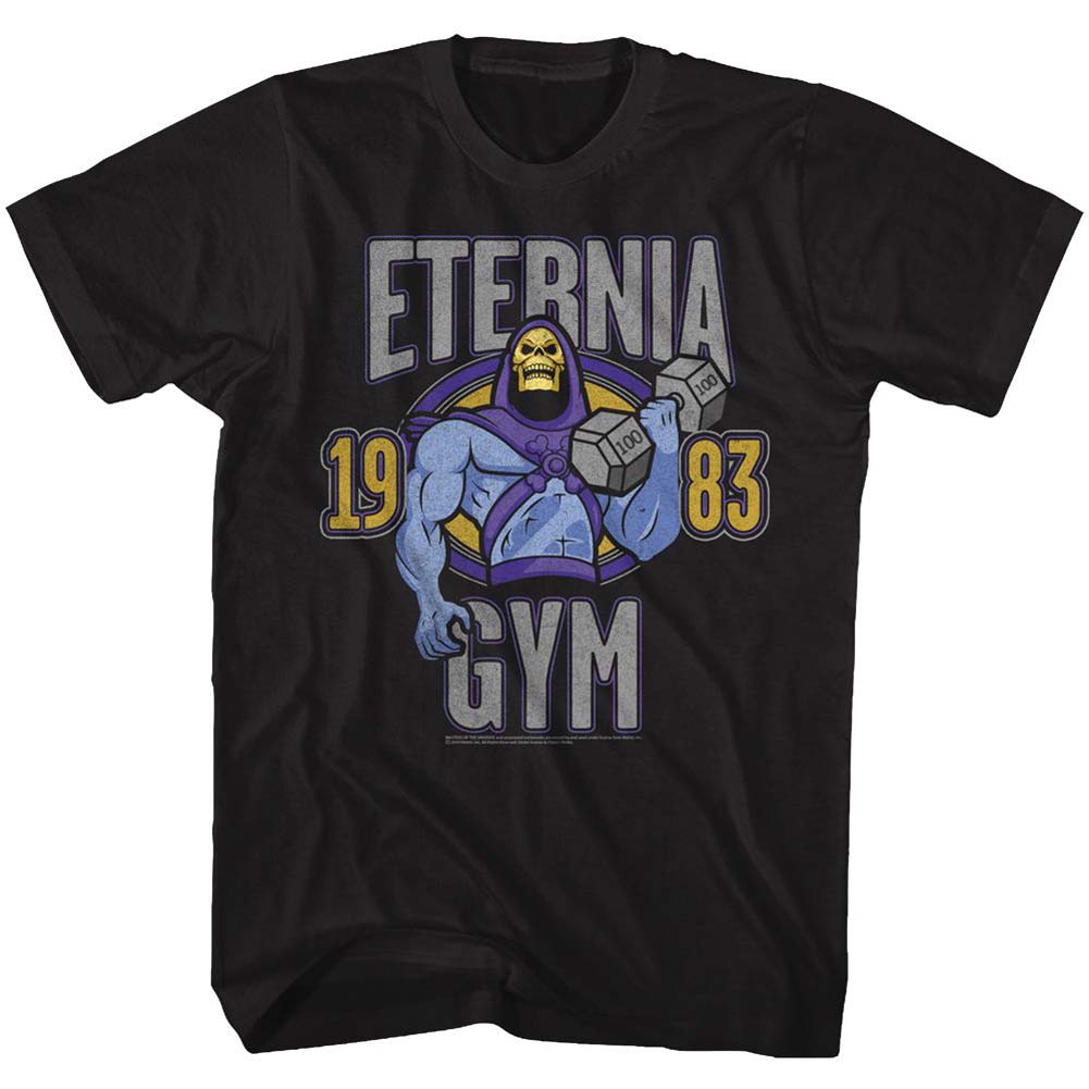 Masters Of The Universe Eternia Gym T-shirt Front